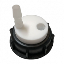 SmartWasteCap S60, 1 charcoal cart filter port + 1 leak(s) (
