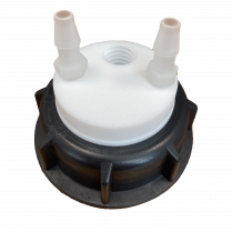 SmartWasteCap S60, 1 charcoal cart filter port + 2 leak(s) (