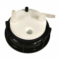 SmartWasteCap S90, 1 charcoal cart filter port + 1 entry (1/