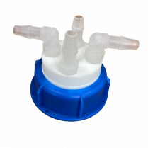 SmartWasteCap Burkle, 1 charcoal cart filter port + 4 leak(s