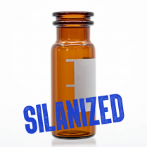 2mL Amber Snap Vial Marking Spot, 12 x 32mm, 11mm Silanized