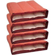 Set of 4 Nylon Screen Supported Synthetic Media Bag Air Elem