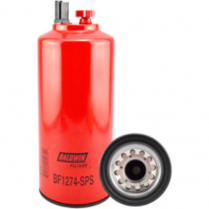 Fuel/Water Separator Spin-on with Drain, Sensor Port and Reu