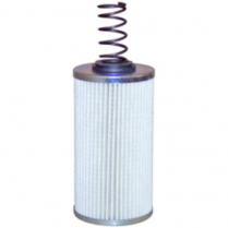 Wire Mesh Supported Hydraulic Element with Attached Spring
