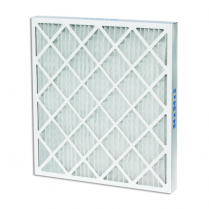 Pleated Air Filters, High Capacity, Synthetic, Beverage Board 24"x 25"x 1"  MERV 10