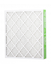 LEED/Green Pleated Air Filters, High Capacity, Synthetic, Beverage Board 12"x 24"x 4"  MERV 13