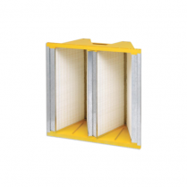 V Bank & Mini Pleats 20"x 24"x 12" (2 V-Banks) MERV 13