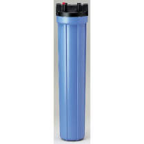 Water & Liquid Housings Single Polypropylene Blue L-20" D-2.5" 3/4" NPT