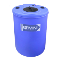 62 Gallon Gemini Dual Containment Tank System, Blu