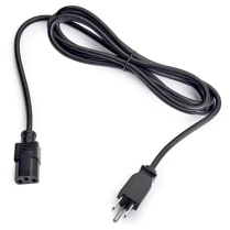 Power Cord, 18/3 SVT 7.5', 10A-125V
