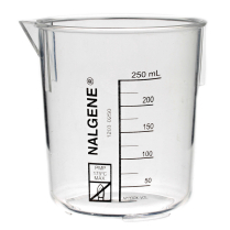 Beaker, Plastic, 250mL, pk/6