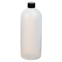 Bottle, 1L, HDPE, Cosmo Round