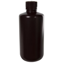 Bottle,1L,HDPE, Amber,NM,