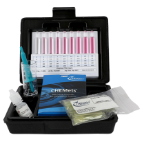 CHEMetrics&reg; CHEMets&reg; Test Kit  Chlorine HR (0-500 ppm)