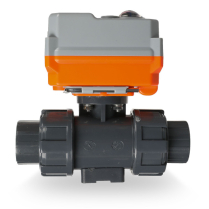 APS 1" SCH80 PVC Motorized Ball Valve Power