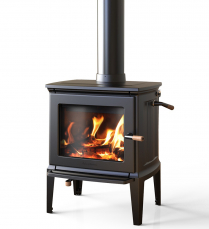 Hearthstone Green Mountain 40 TruHybrid Wood Matte Black