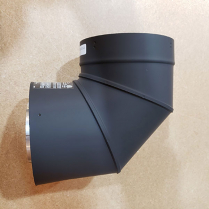 Excel Direct DV Elbow 30 Blk 4"