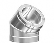 Excel Insulated 15 Degree Elbow 6"