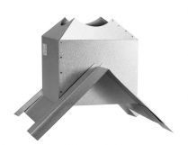 Excel Insulated Adjustable Peak Flashing 2/12 - 12/12 6"