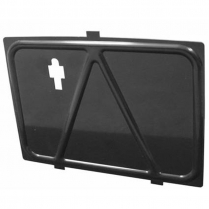 1965-66 Console Compartment Panel Black