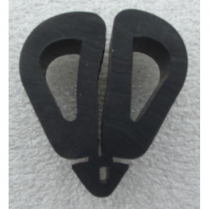 1967-68 Rear Hood Bumper on Fender