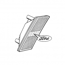 1970 Front Marker Light Assembly RH