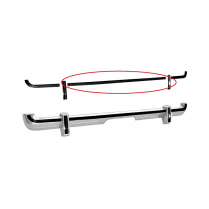 1973 Rear Bumper Center Rubber Strip