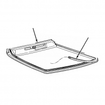 1977-78 T-top to Window w/s