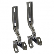 1979-93 Hood Hinges - Polished Stainless