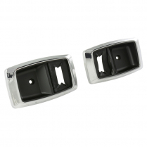 1979-93 Chrome Door Handle Bezels