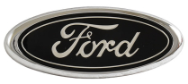 1983-86 All & 87-93 GT Ford Grille Emblem - Black