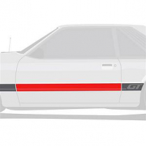 1985-86 Door Body Moulding LH