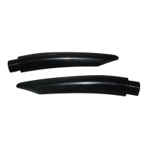 1989-93 Front of Door Belt Mouldings at Mirror - Pair
