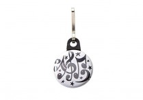 ZIPPER PULL Music Notes