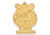 LYRE TACK PIN Choir
