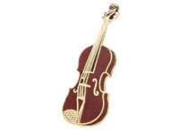 ENAMEL PIN Violin