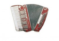 ENAMEL PIN Accordion