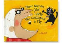 THERE WAS AN OLD LADY WHO SWALLOWED A FLY  Hardback