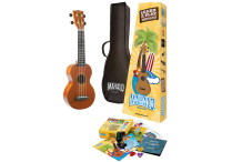 Mahalo Learn 2 Play SOPRANO UKULELE Brown