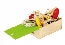 RHYTHM INSTRUMENT SET 15-Piece with Storage Box