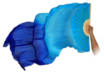 VEIL FAN Light Blue to Blue