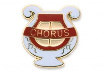 LYRE TACK PINS Chorus Pkg/12