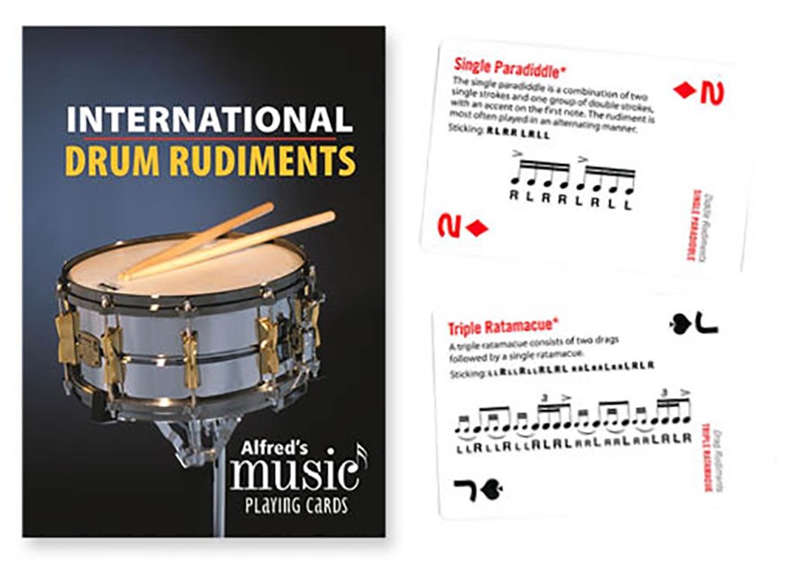 DRUM RUDIMENTS PLAYING CARDS Music in Motion