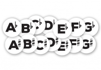 Music-Go-Rounds CHROMATIC NOTES Sharps & Flats