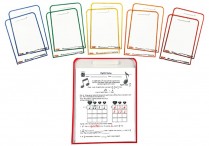 WIPE CLEAN WORKSHEET COVERS