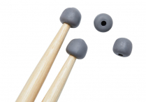 RUBBER PRACTICE DRUMSTICK TIPS