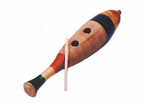 WOOD GUIRO w/ Scratcher