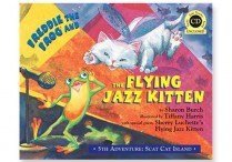 FREDDIE THE FROG AND THE FLYING JAZZ KITTEN  Hardback & CD