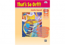THAT'S SO ORFF! Book & Online Access
