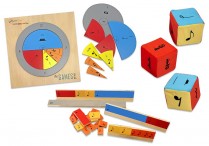 NOTE KNACKS TEACHER KIT, DICE & RHYTHM CLOCK